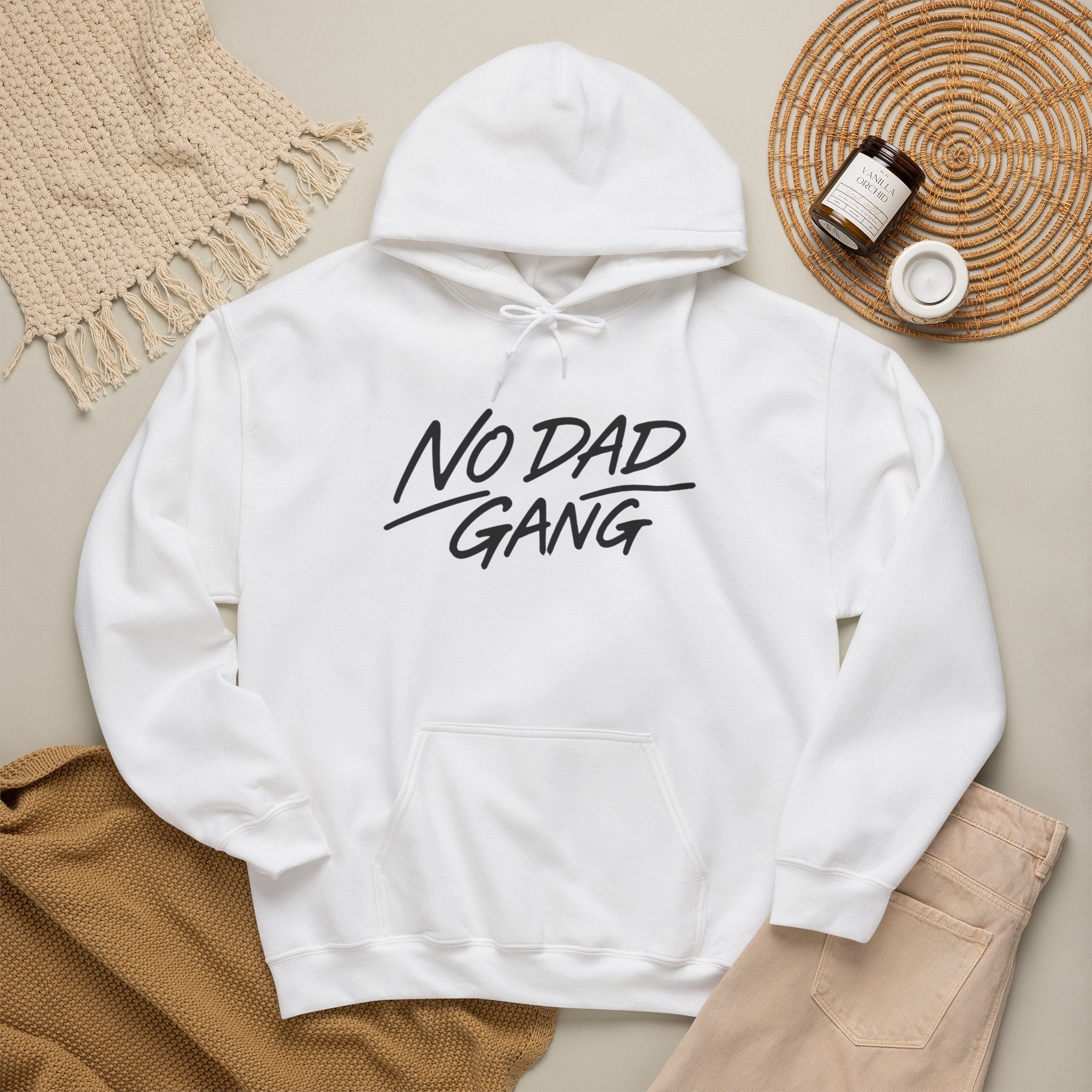 No Dad Gang Hoodie