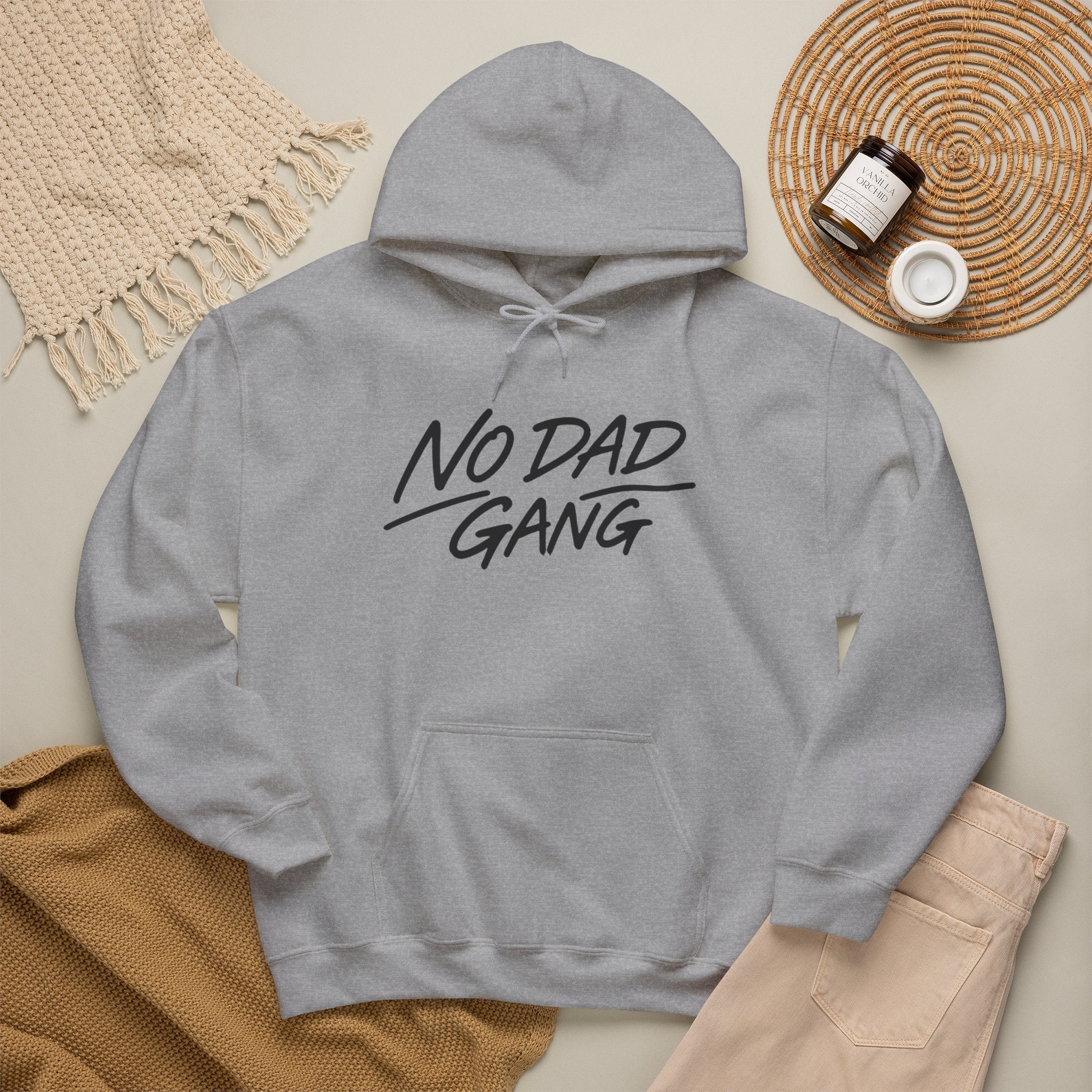 No Dad Gang Hoodie