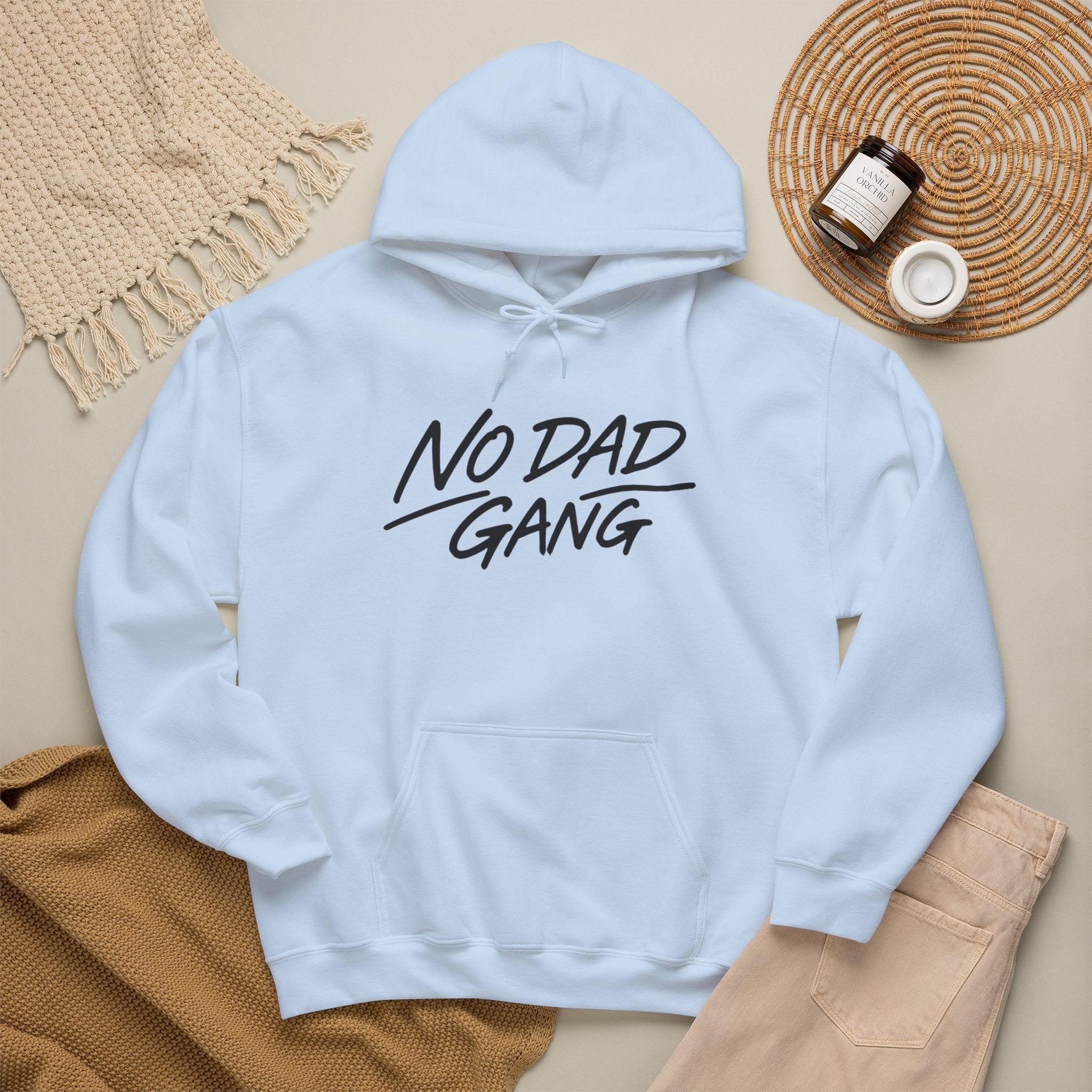 No Dad Gang Hoodie