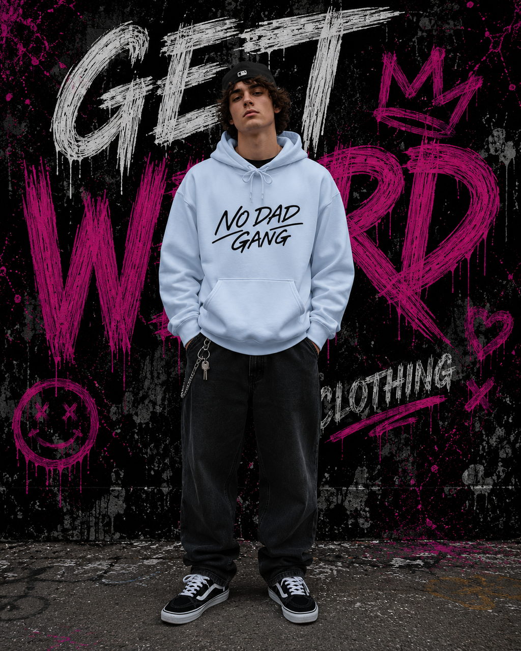 No Dad Gang Hoodie