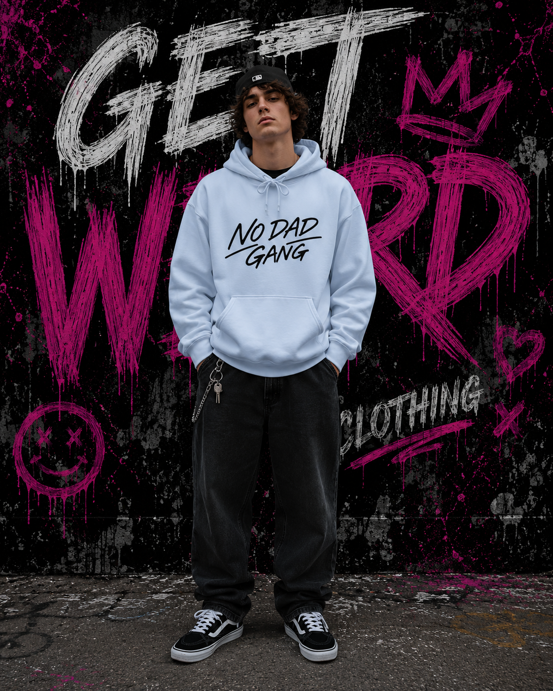 No Dad Gang Hoodie