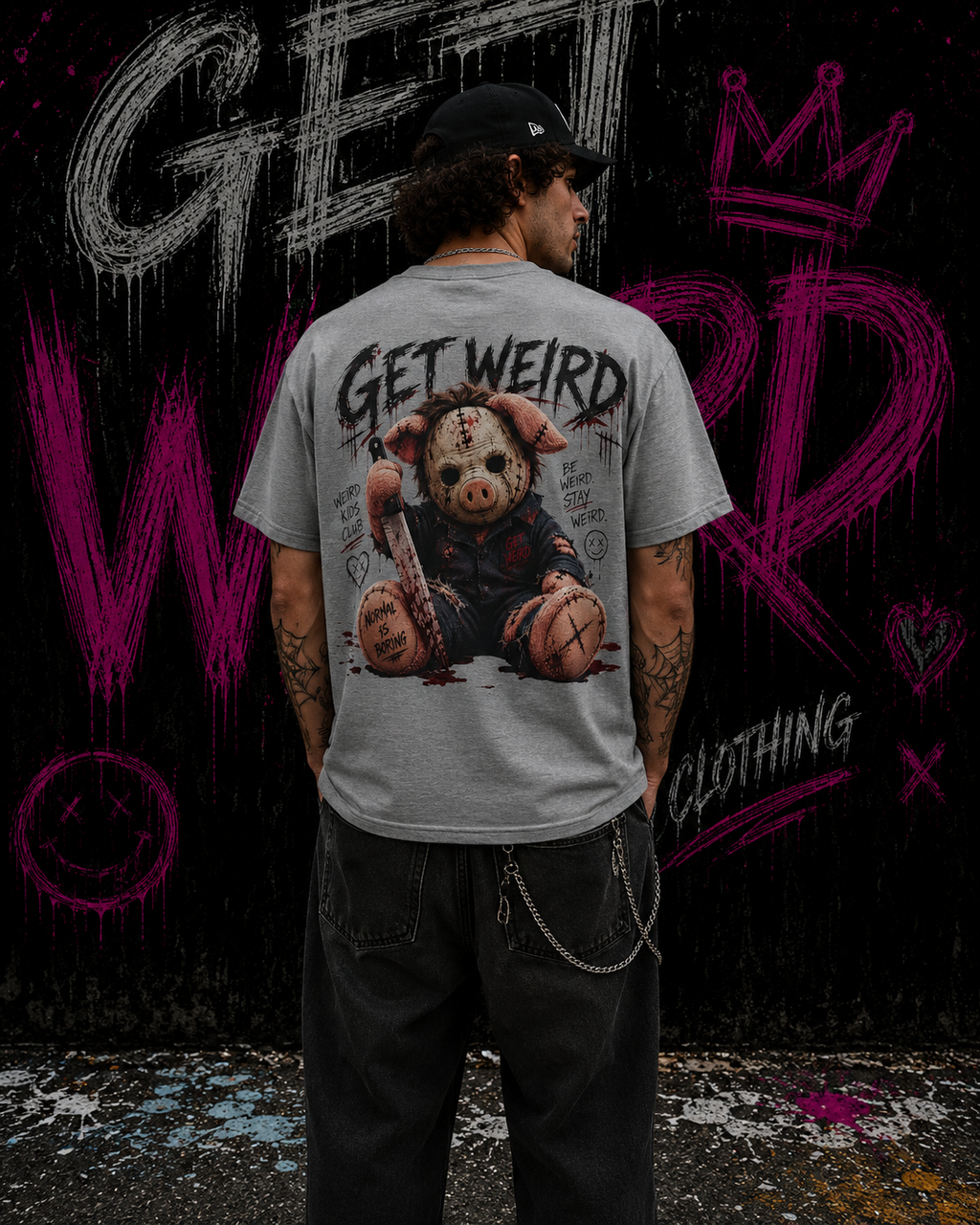 Get Weird Horror Pig Limited Edition Tee