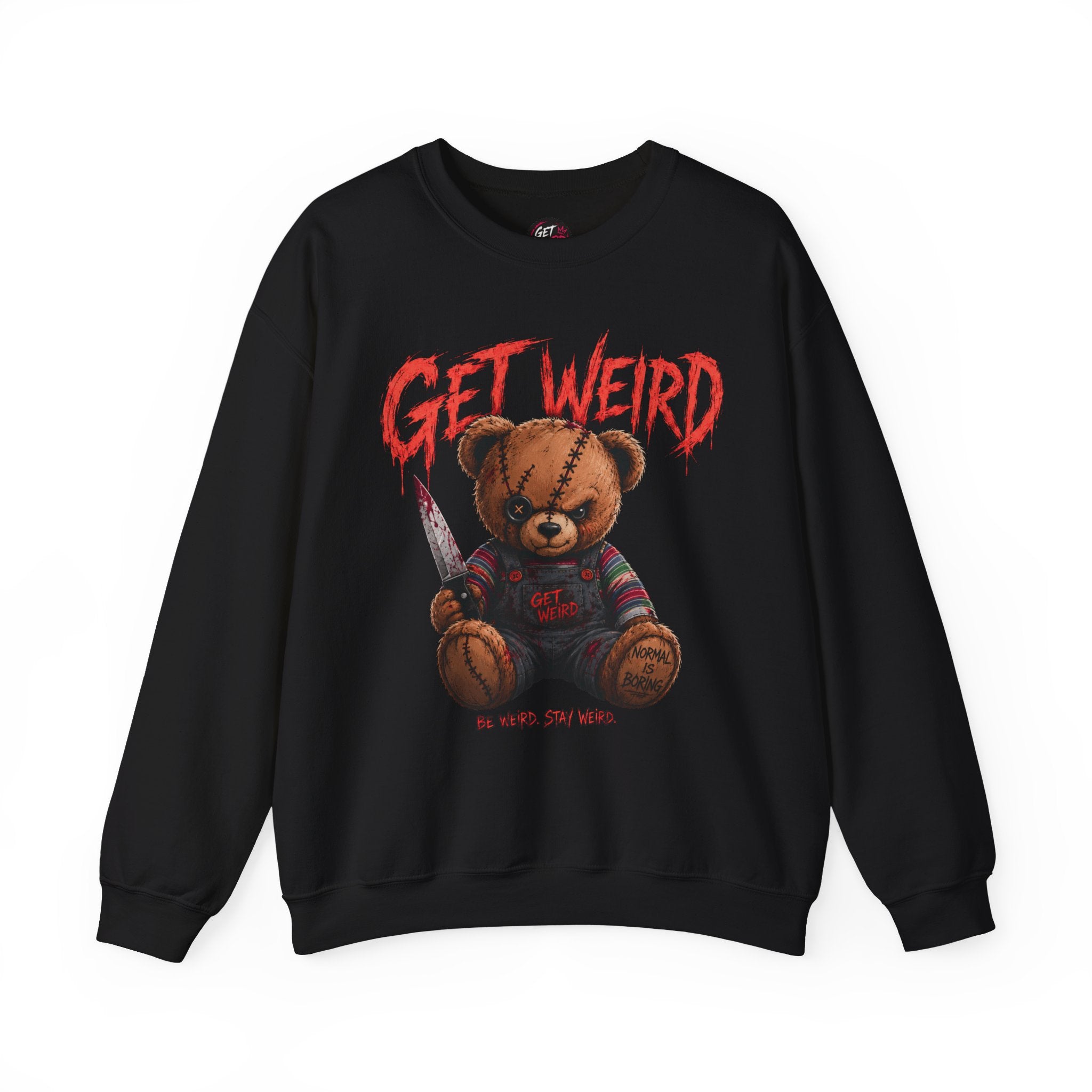 Get Weird Chucky Bear Limited Edition Sweatshirt