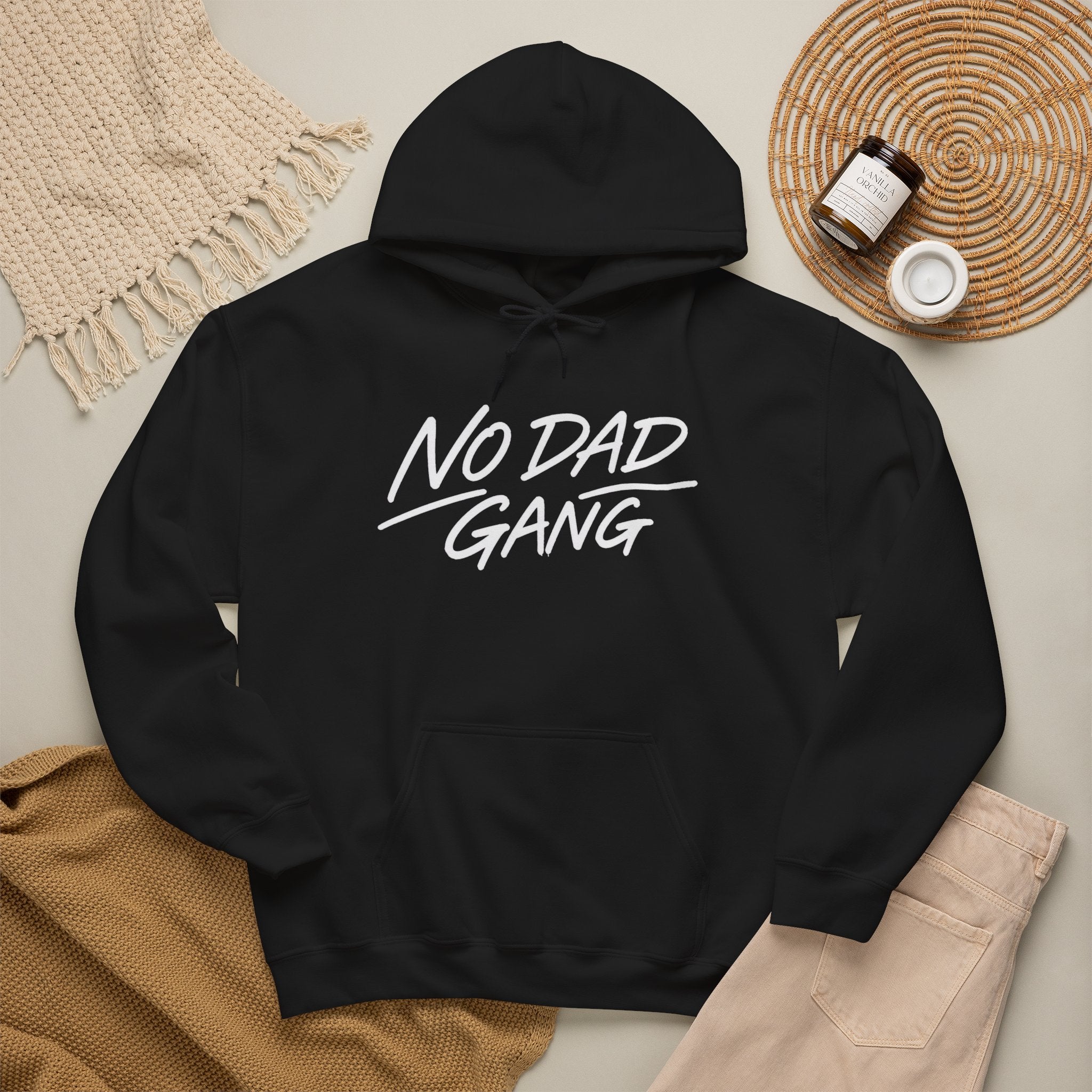 No Dad Gang Hoodie